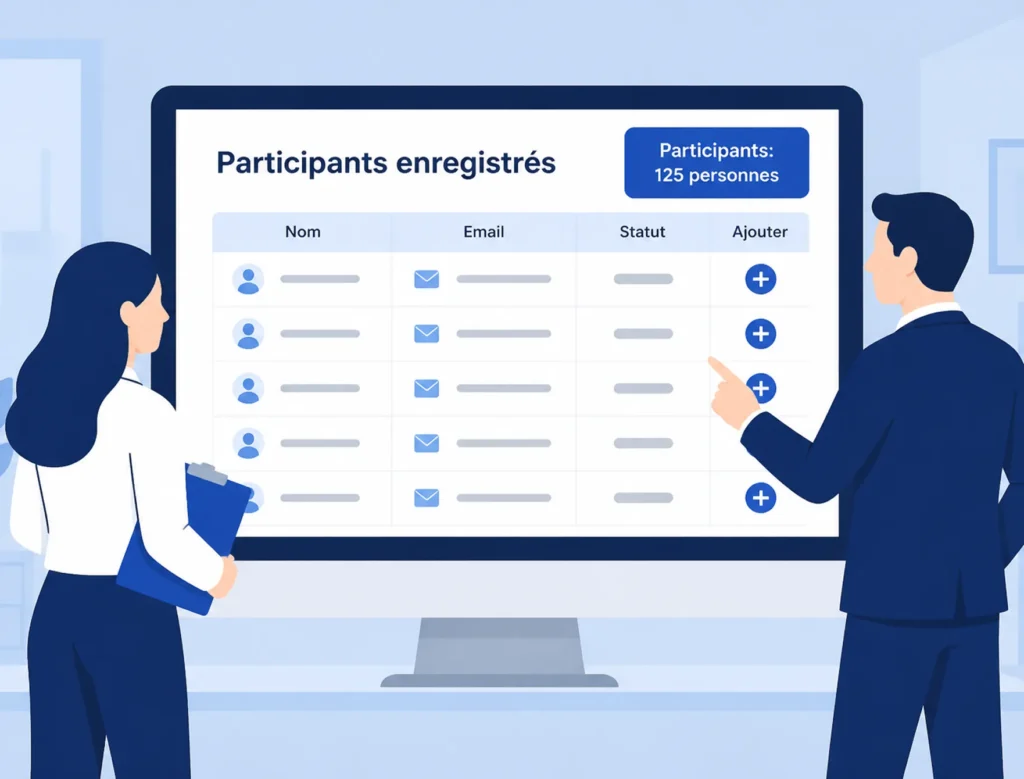 Liste participants